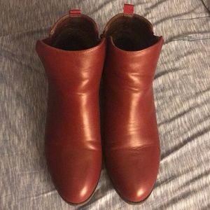 Burgundy Chelsea Boots